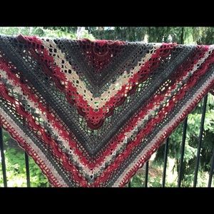 Crochet shawl